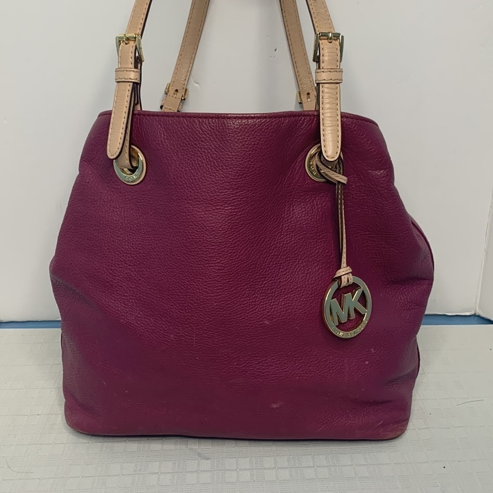 Michael Michael Kors jet set tote in Raspberry - Picture 7 of 12